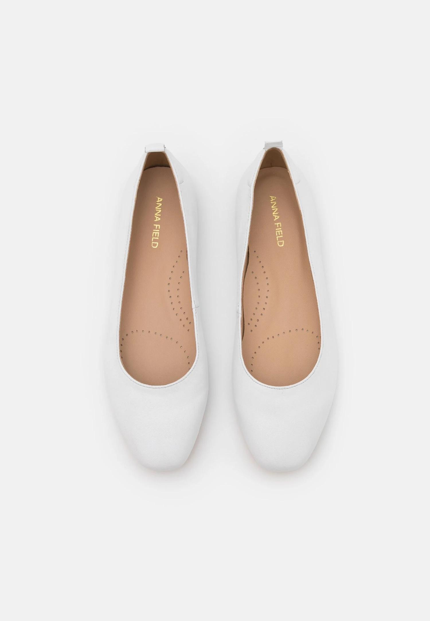 Anna Field Leather Comfort - Ballerina'S - White 6 Anna Field Leather Comfort - Ballerina'S - White - Afbeelding 6