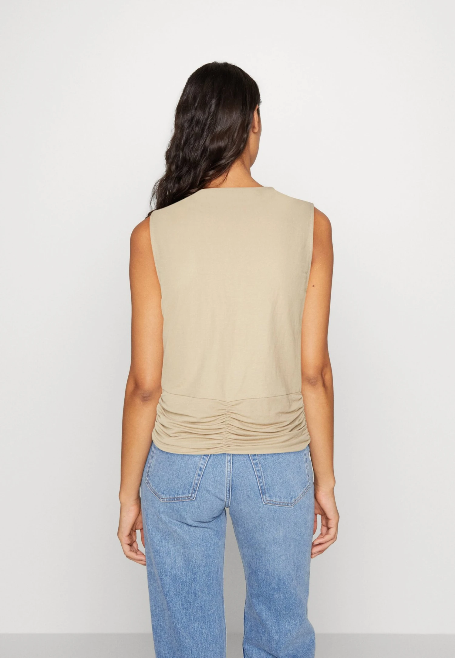Anna Field Top - Sand 3 Anna Field Top - Sand - Afbeelding 3