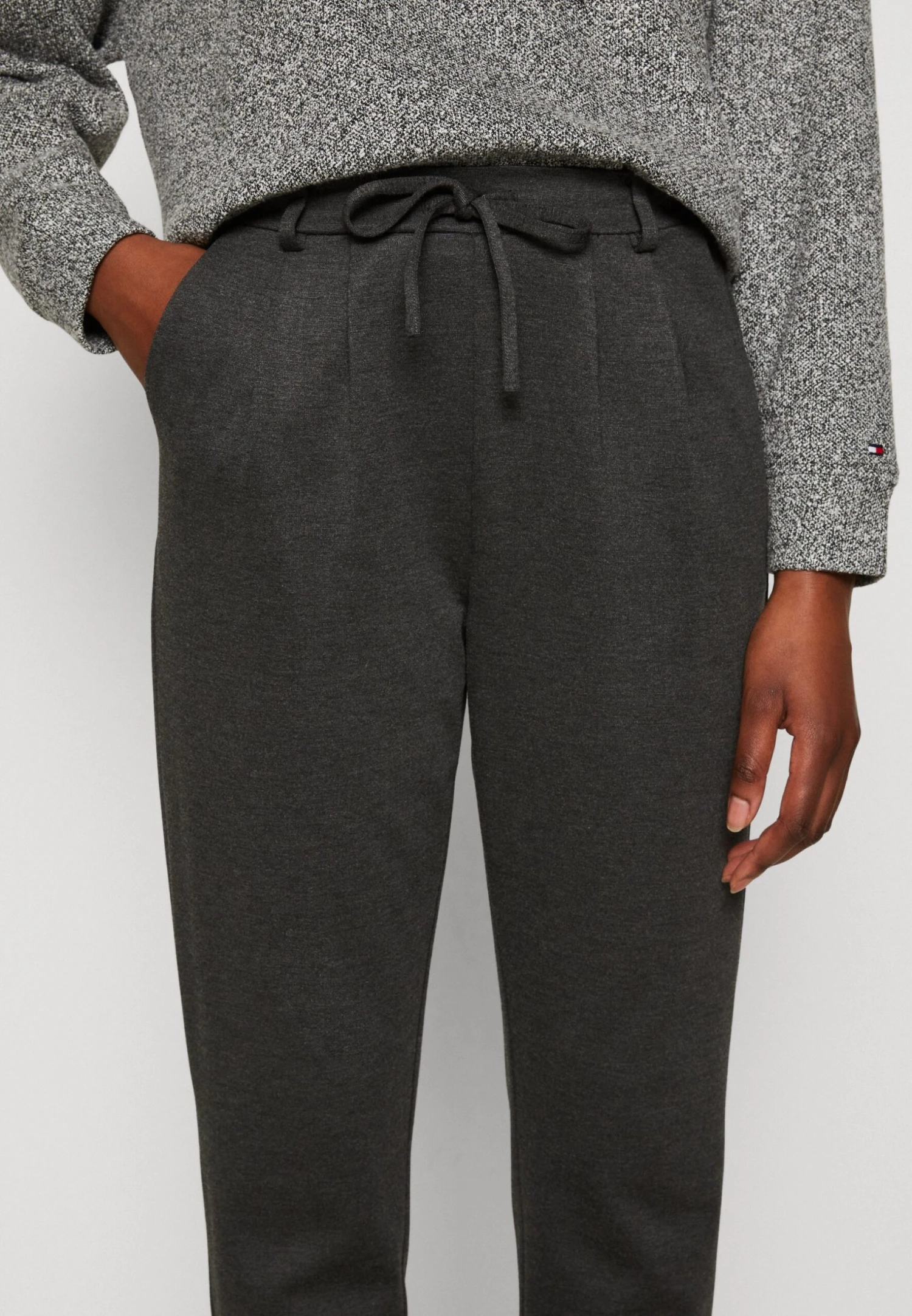Anna Field Broek - Mottled Dark Grey 6 Anna Field Broek - Mottled Dark Grey - Afbeelding 6