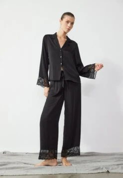 Anna Field SET - Pyjama - Black