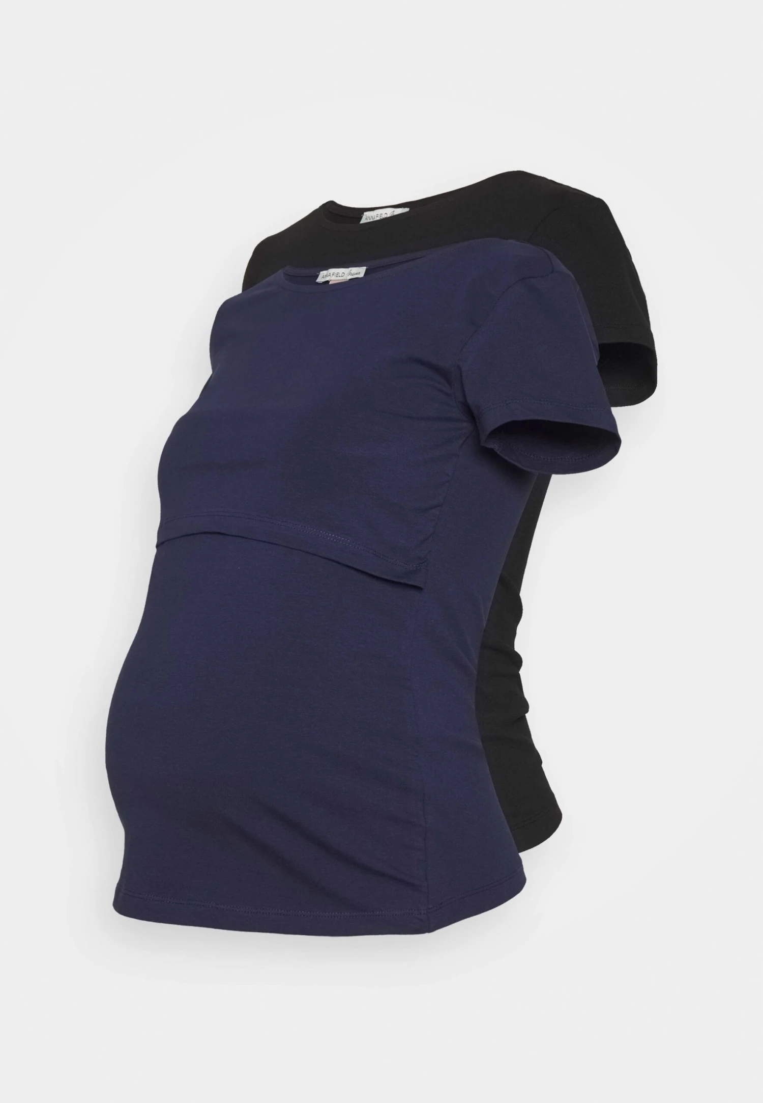 Nursing 2Er Pack - Basic T-Shirt - T-Shirt Basic - Dark Blue/Black 6 Nursing 2Er Pack - Basic T-Shirt - T-Shirt Basic - Dark Blue/Black - Afbeelding 6