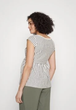 Maternity Baby Doll Nursing Tee- T-Shirt Print -Dark Blue/Off-White -Anna Field Winkel 7f2e56dd58724aaf9de2c37302ec334f