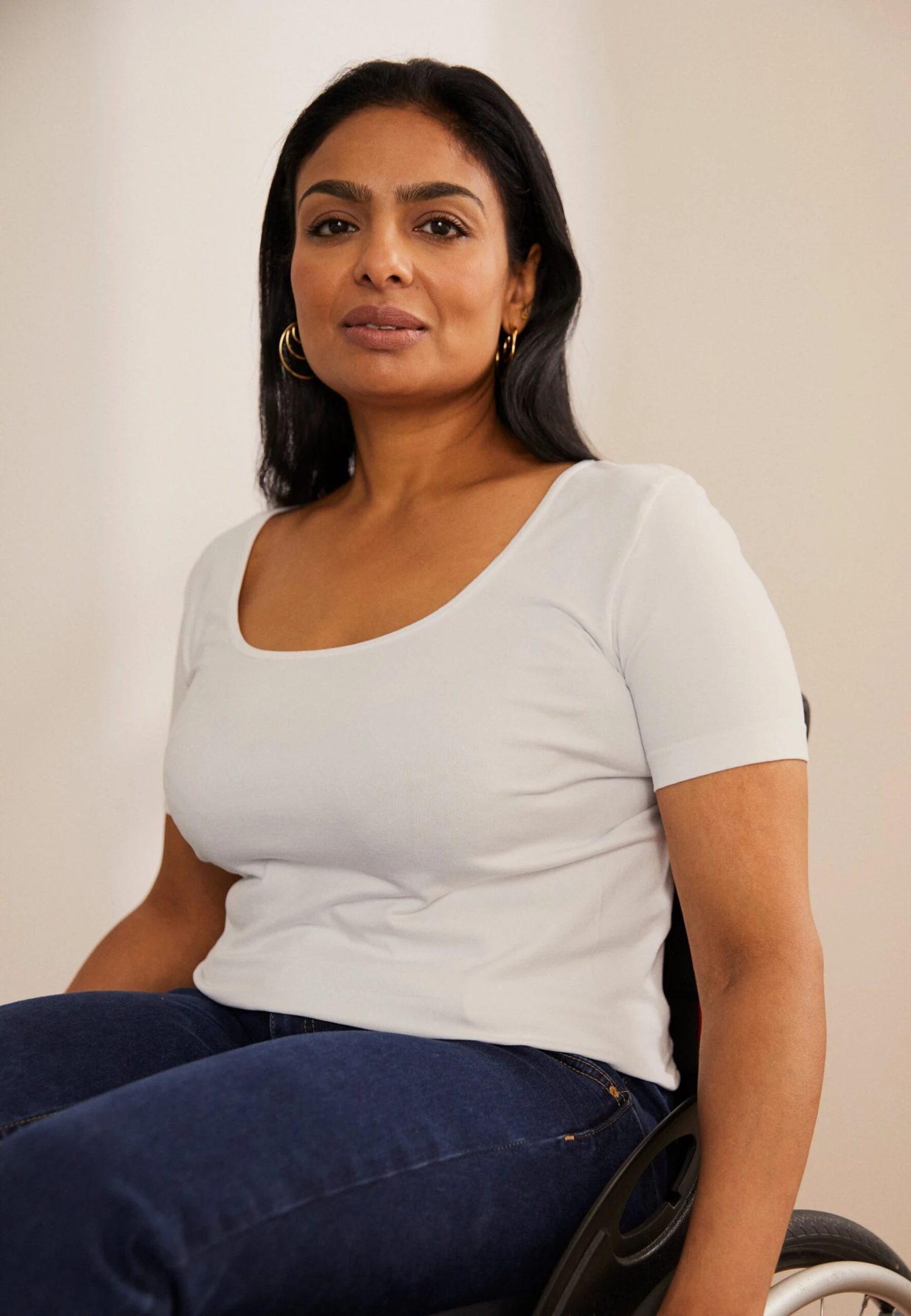 Anna Field T-Shirt Basic - White 1 Anna Field T-Shirt Basic - White