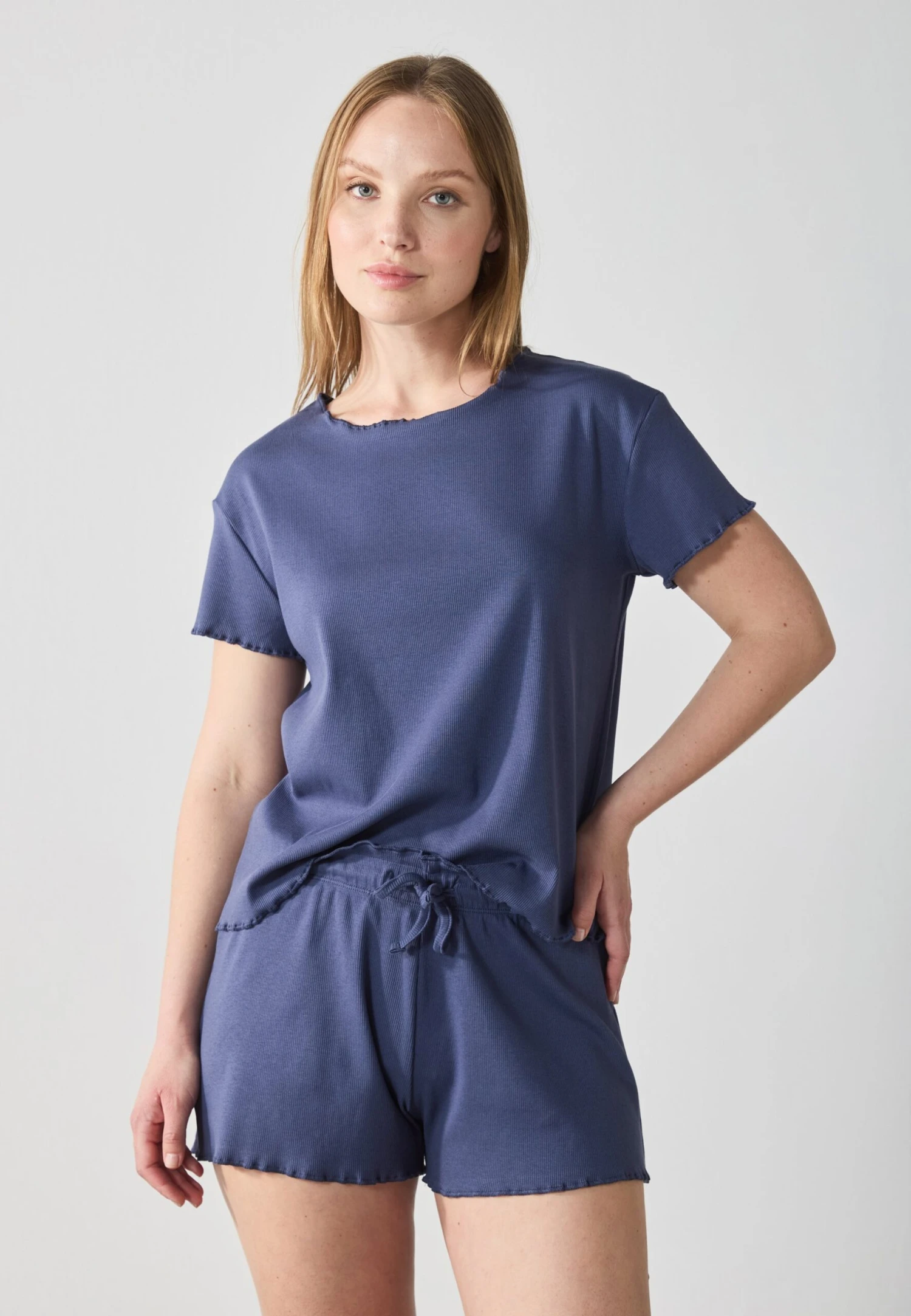 Anna Field SET - Pyjama - Navy 1 Anna Field SET - Pyjama - Navy