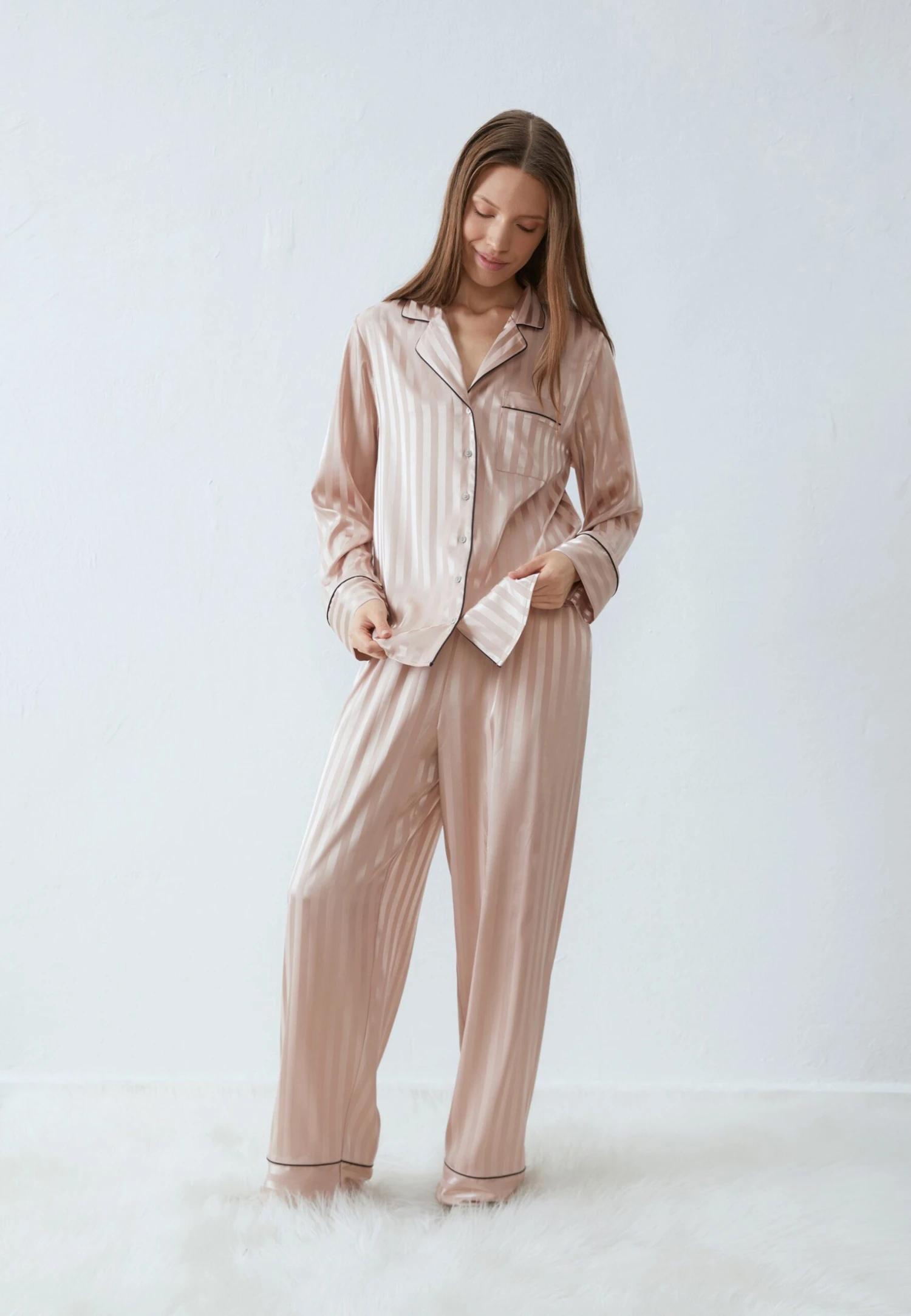 Anna Field SET - Pyjama - Beige 2 Anna Field SET - Pyjama - Beige - Afbeelding 2