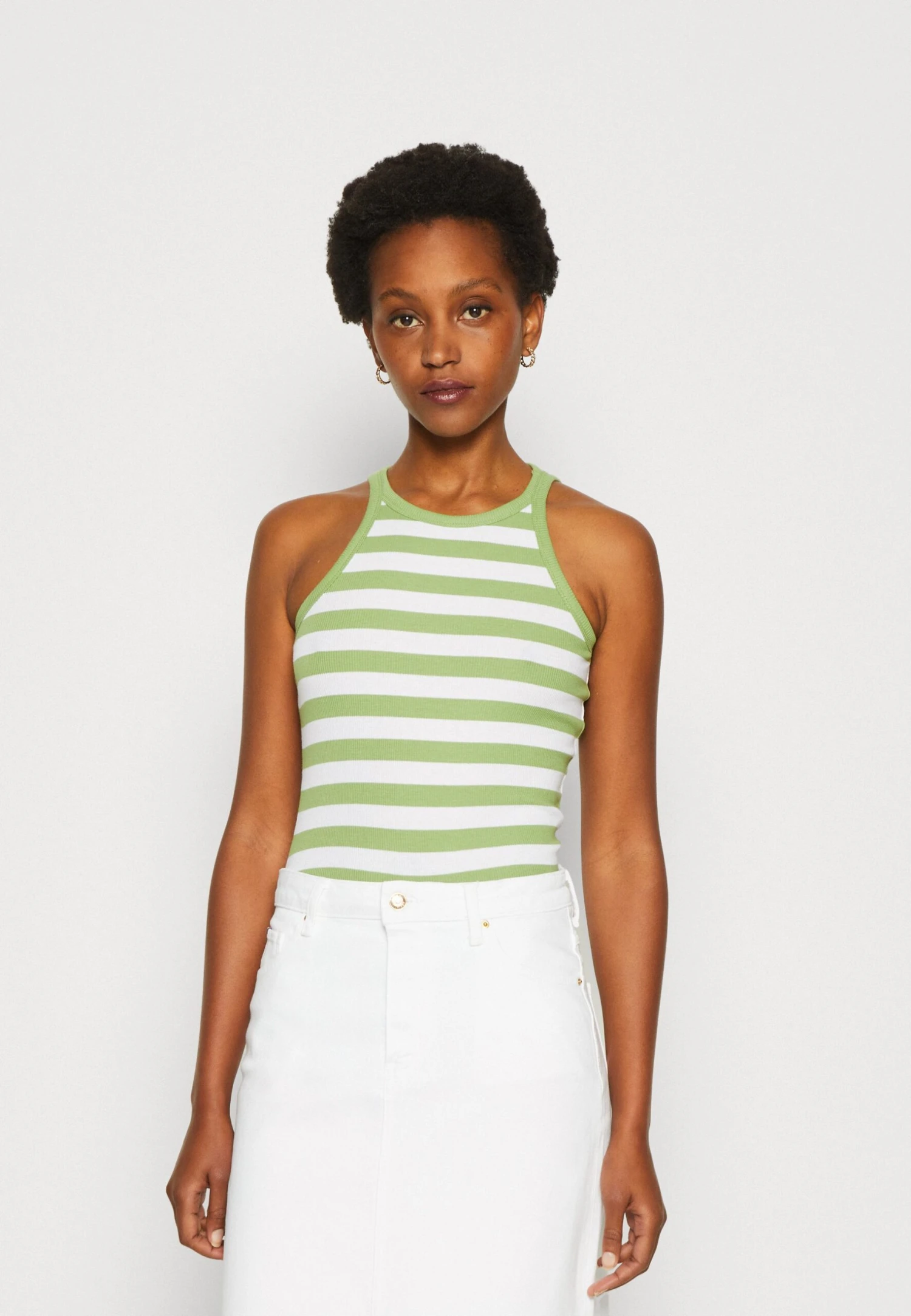 Anna Field 2 Pack - Top - Off-White/Green 2 Anna Field 2 Pack - Top - Off-White/Green - Afbeelding 2