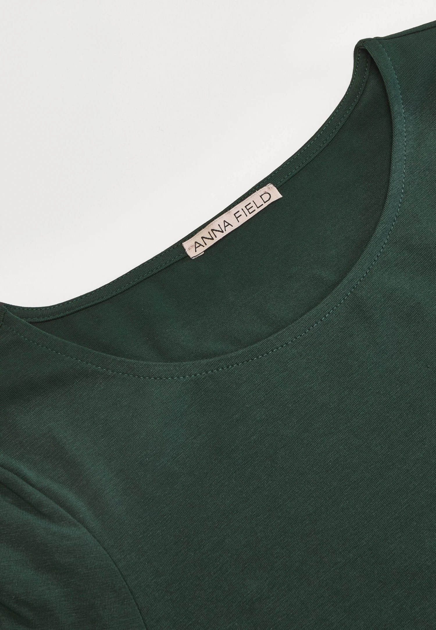 Anna Field Jerseyjurk - Dark Green 9 Anna Field Jerseyjurk - Dark Green - Afbeelding 9