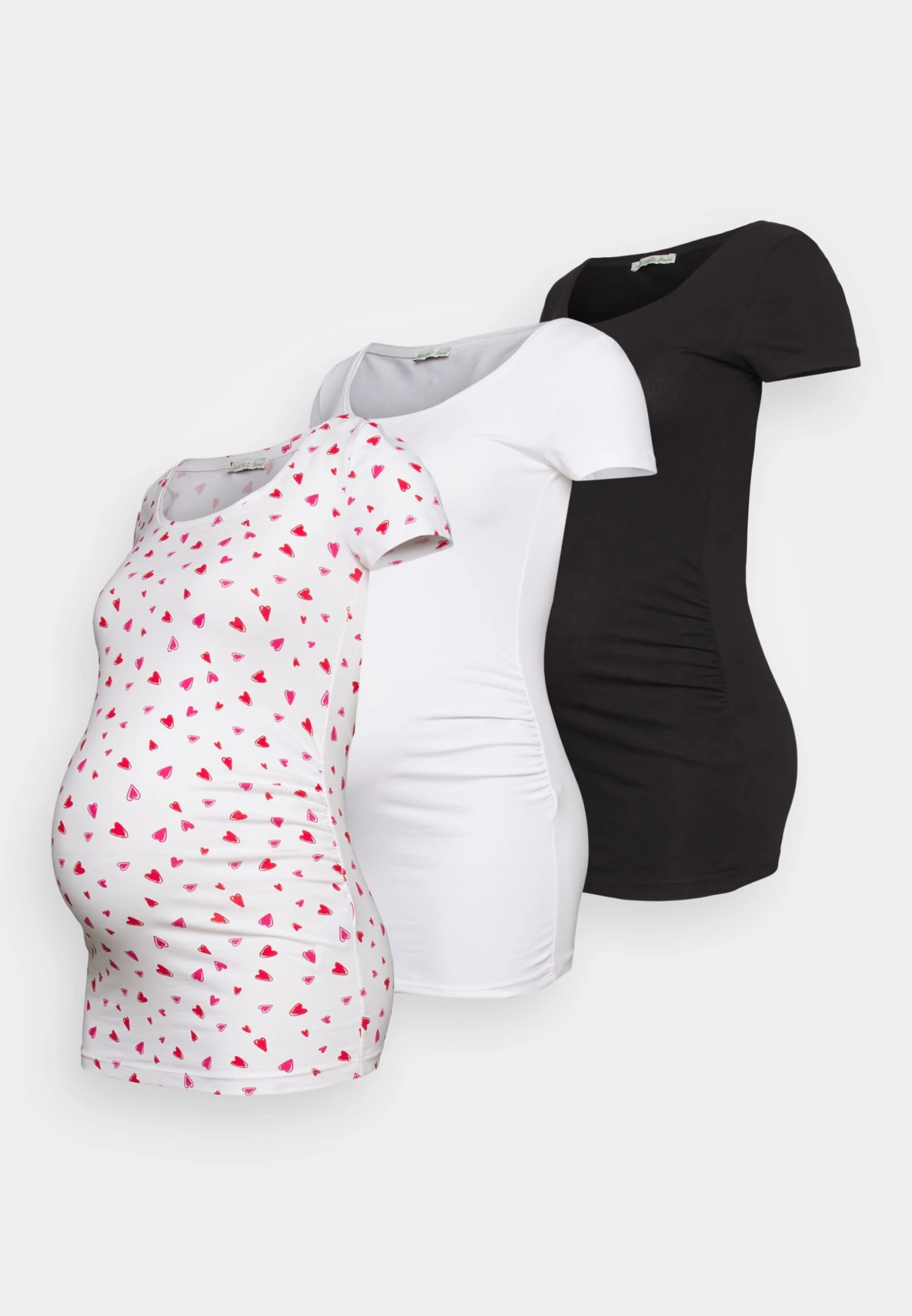 3Pack - T-Shirt Print - White/White /Black 6 3Pack - T-Shirt Print - White/White /Black - Afbeelding 6