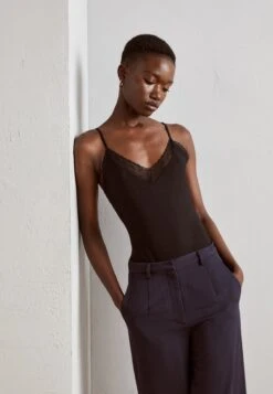 Anna Field 2 Pack - Top - Black/Beige -Anna Field Winkel 8b3a23fcff8a4e6695d820bda8add6ad