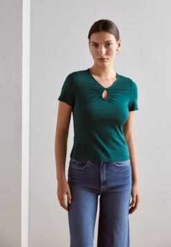 Anna Field T-Shirt Basic - Dark Green