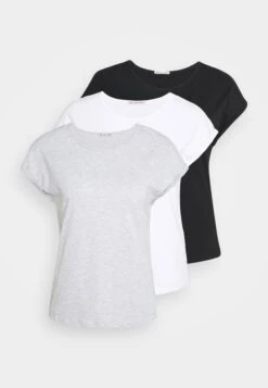 Anna Field 3 Pack - T-Shirt Basic - Black/White/Mottled Light Grey 19 Anna Field 3 Pack - T-Shirt Basic - Black/White/Mottled Light Grey -Anna Field Winkel 8f09f783669e45048ece7901963b858f