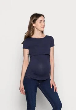 Nursing 2Er Pack - Basic T-Shirt - T-Shirt Basic - Dark Blue/Black 10 Nursing 2Er Pack - Basic T-Shirt - T-Shirt Basic - Dark Blue/Black -Anna Field Winkel 90db45d47135443888b04682c998e36f