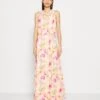 Anna Field Maxi-Jurk - White/Pink