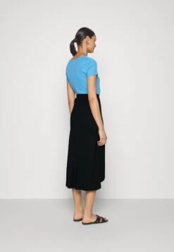 Anna Field Basic Wrap Over Midi Skirt- A-Lijn Rok - Black -Anna Field Winkel 9580a1d9a4ef4a1194e83a5999c45651