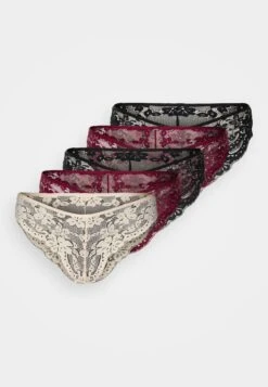Anna Field 5 Pack - Slip - Black/Red/Nude -Anna Field Winkel 9651dcf60a24428188d56d9896ab5581