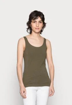 Anna Field Basic Tank 3Er Pack - Top - Black/White /Khaki 10 Anna Field Basic Tank 3Er Pack - Top - Black/White /Khaki -Anna Field Winkel 9757d09f8c9046c1a3e544999a56fc79