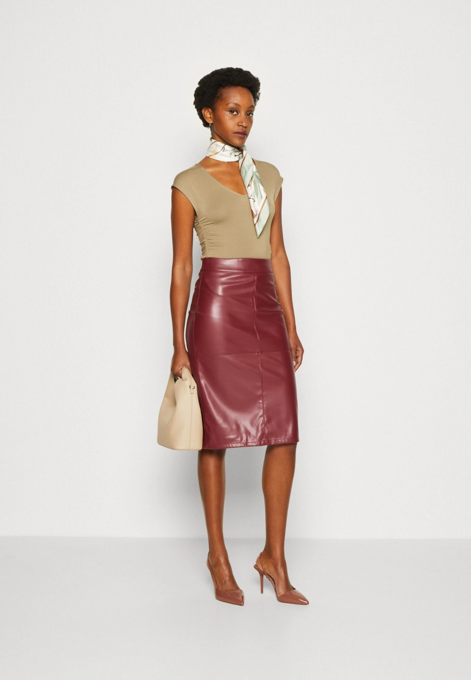 Anna Field T-Shirt Print - Beige 2 Anna Field T-Shirt Print - Beige - Afbeelding 2