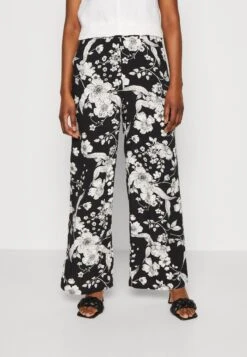 Anna Field Broek - Black/Off White