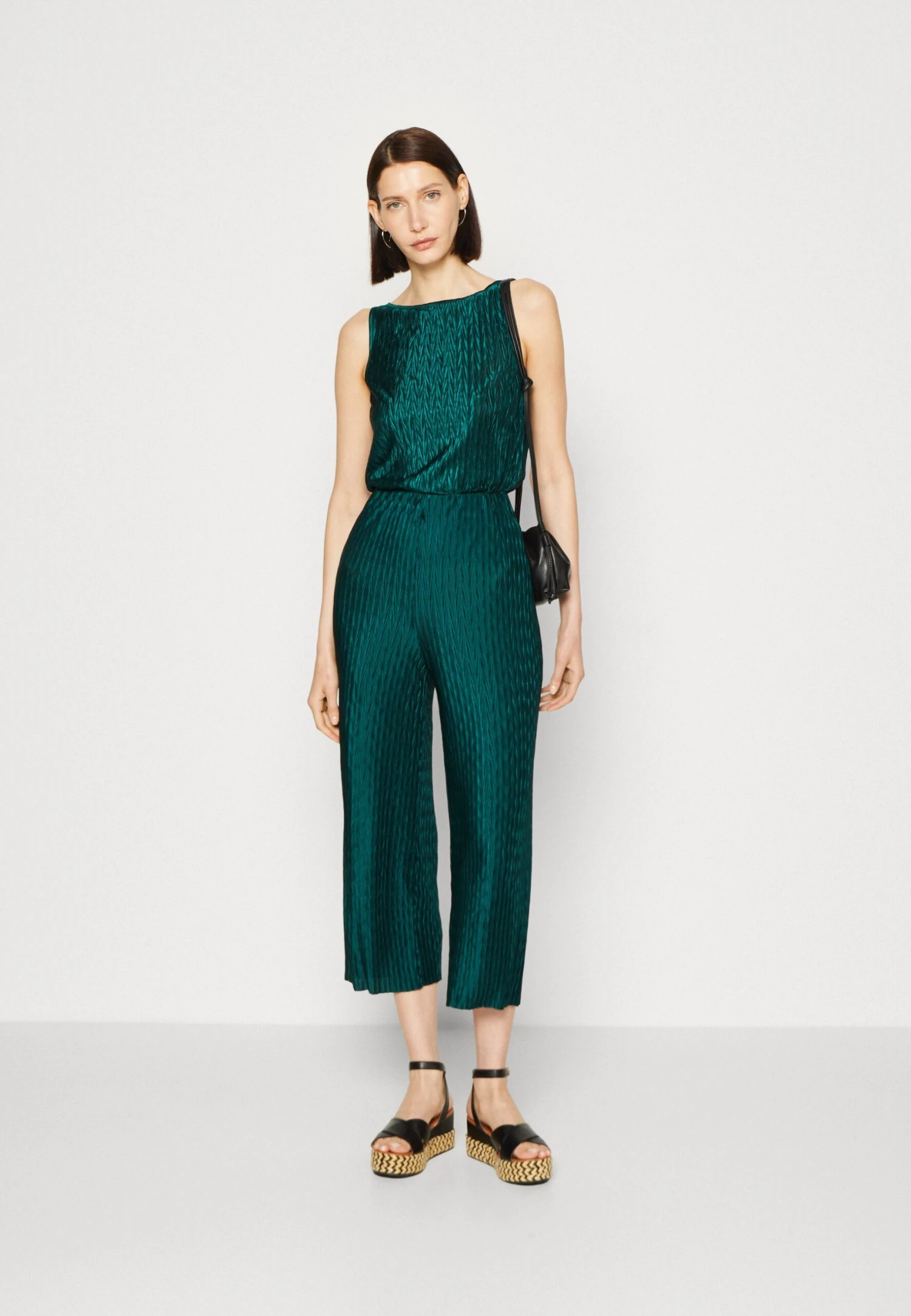 Anna Field Top - Dark Green 2 Anna Field Top - Dark Green - Afbeelding 2