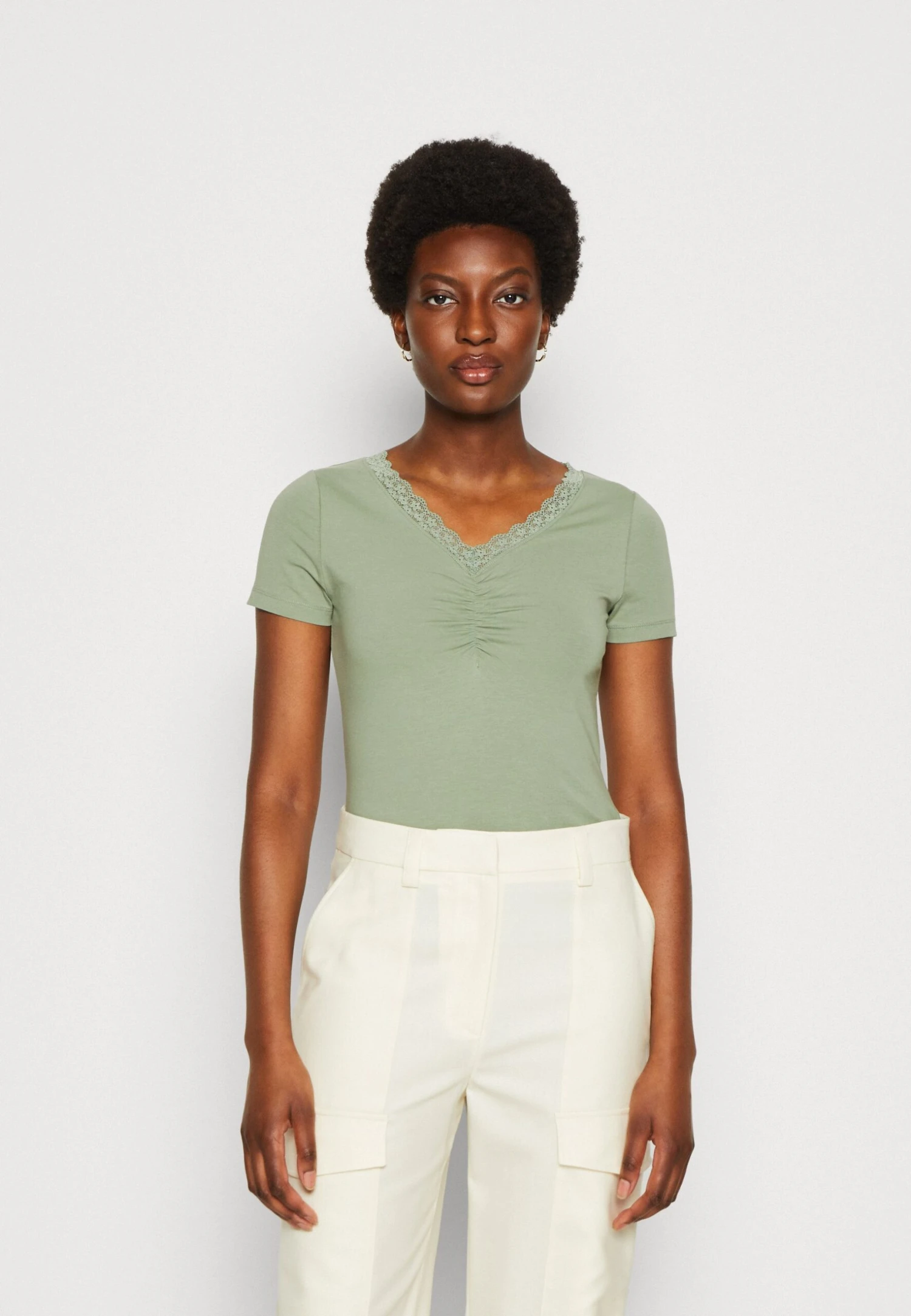 Anna Field T-Shirt Print - Light Green 1 Anna Field T-Shirt Print - Light Green
