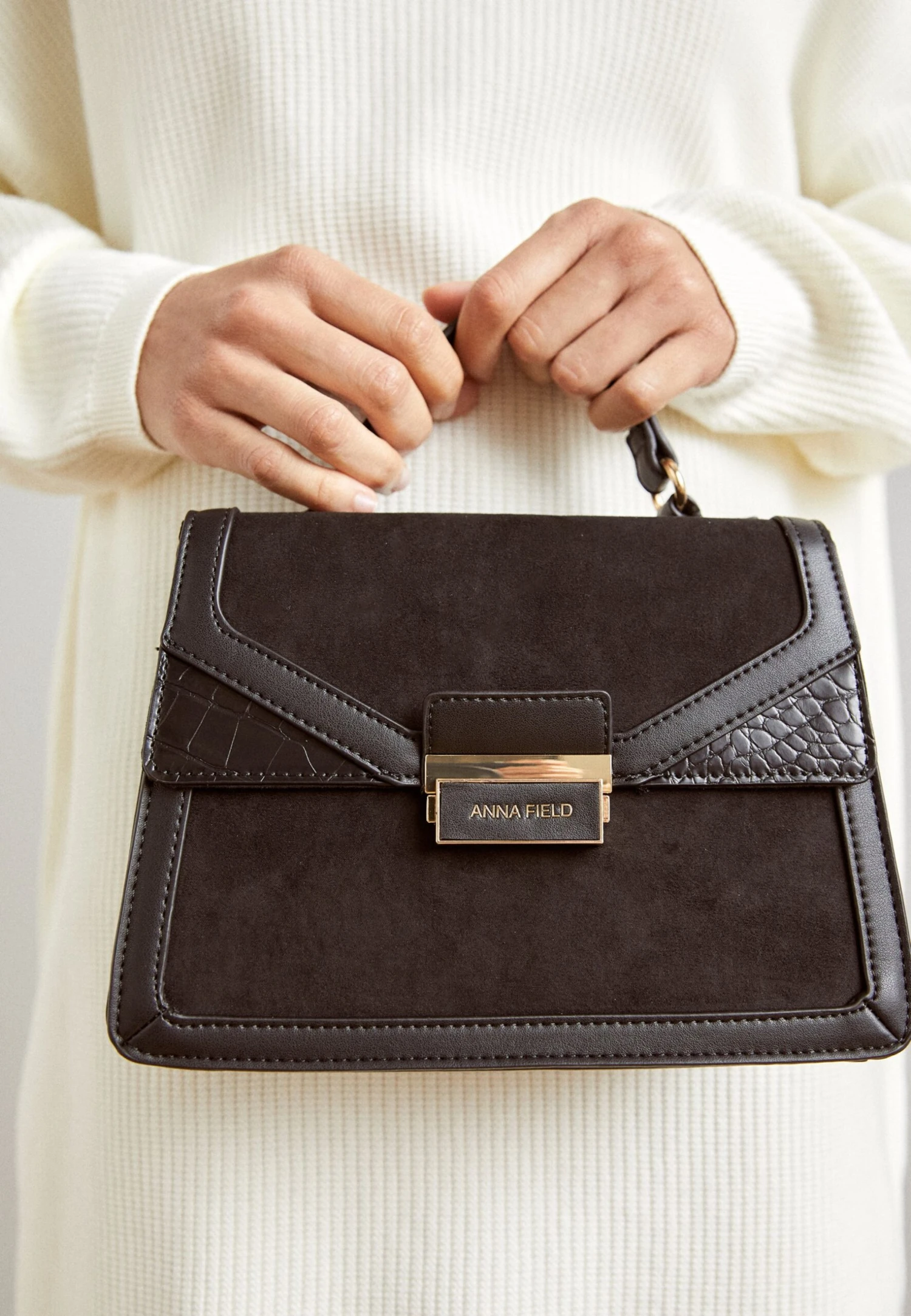 Anna Field Handtas - Black/Black 2 Anna Field Handtas - Black/Black - Afbeelding 2