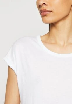 Anna Field 3 Pack - T-Shirt Basic - White/Mottled Light Grey -Anna Field Winkel a5df3b67ec0f4901af61e78bed11b7da