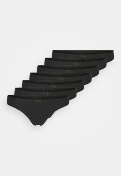 Anna Field Georgina 7Pp Thong Cotton - String - Black -Anna Field Winkel a6a3e2f300854de2b5b687b460d0f69a