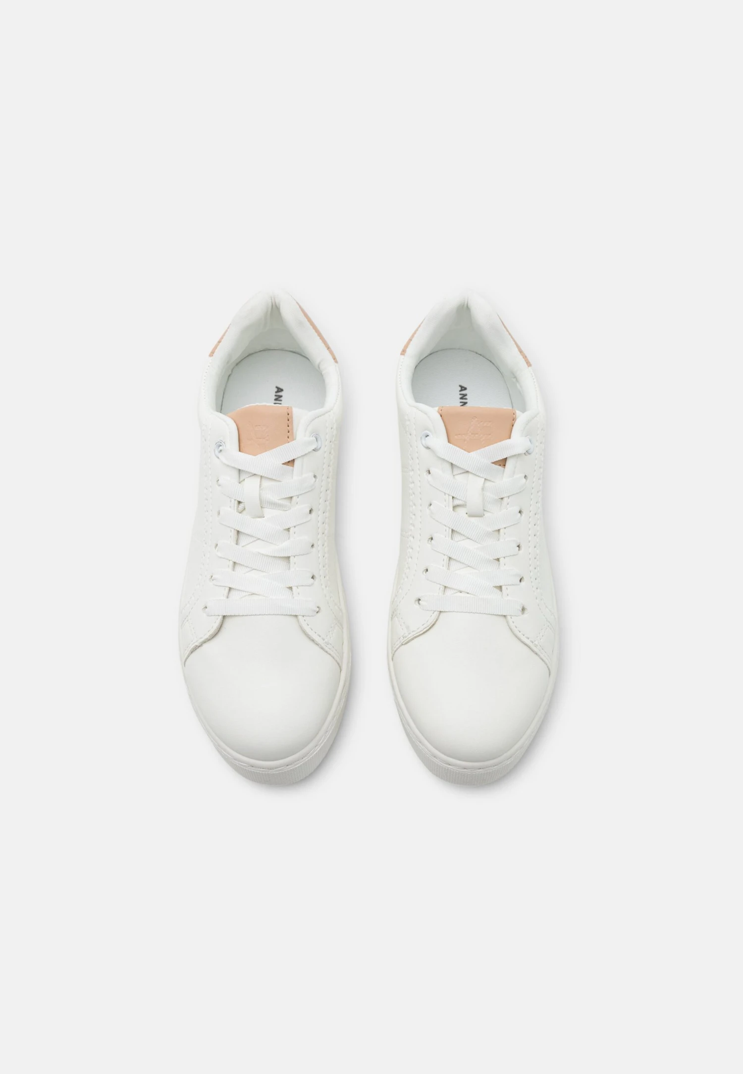Anna Field Sneakers Laag - White/Beige 6 Anna Field Sneakers Laag - White/Beige - Afbeelding 6