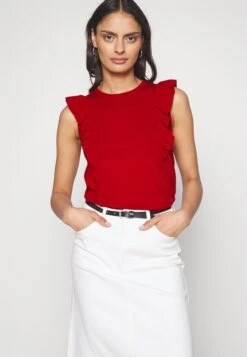 Anna Field T-Shirt Basic - Dark Red 10 Anna Field T-Shirt Basic - Dark Red -Anna Field Winkel a88d54a1605f4a4097a585724963945e