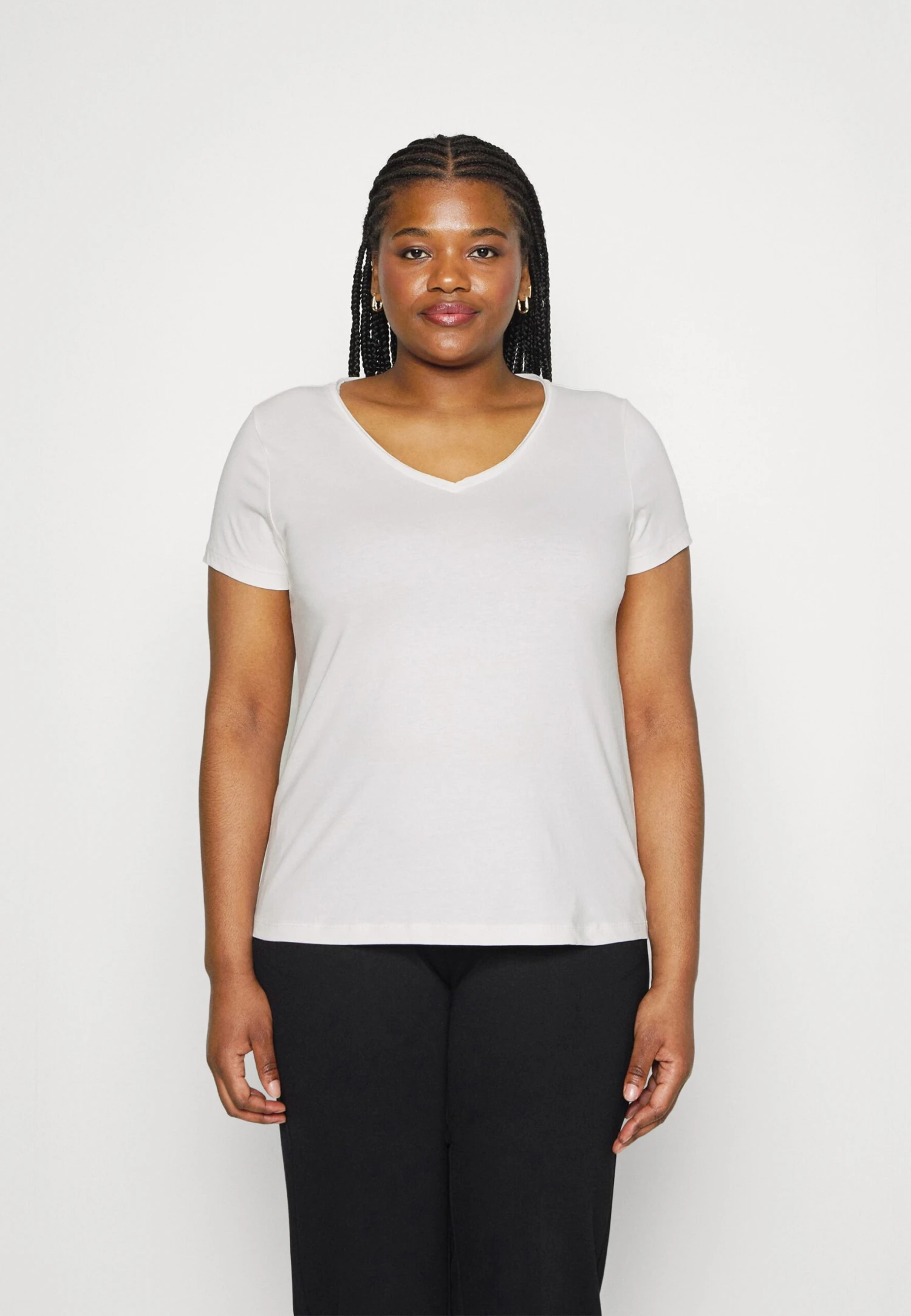 3 Pack - T-Shirt Basic - White/Dark Yellow/Purple 2 3 Pack - T-Shirt Basic - White/Dark Yellow/Purple - Afbeelding 2