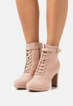 Nieuwe Producten 3 Veterboots - Light Pink
