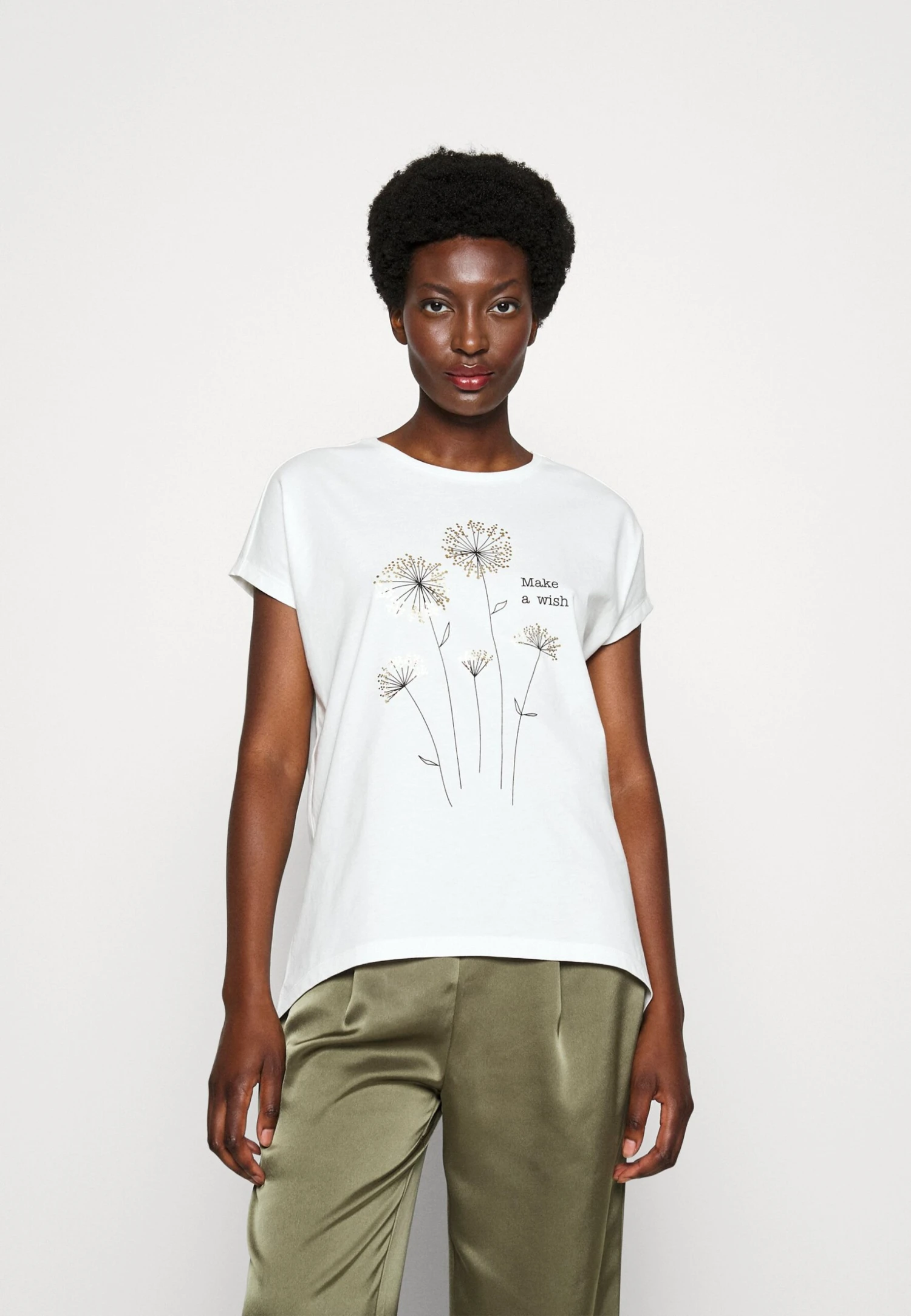 Anna Field T-Shirt Print - White 1 Anna Field T-Shirt Print - White