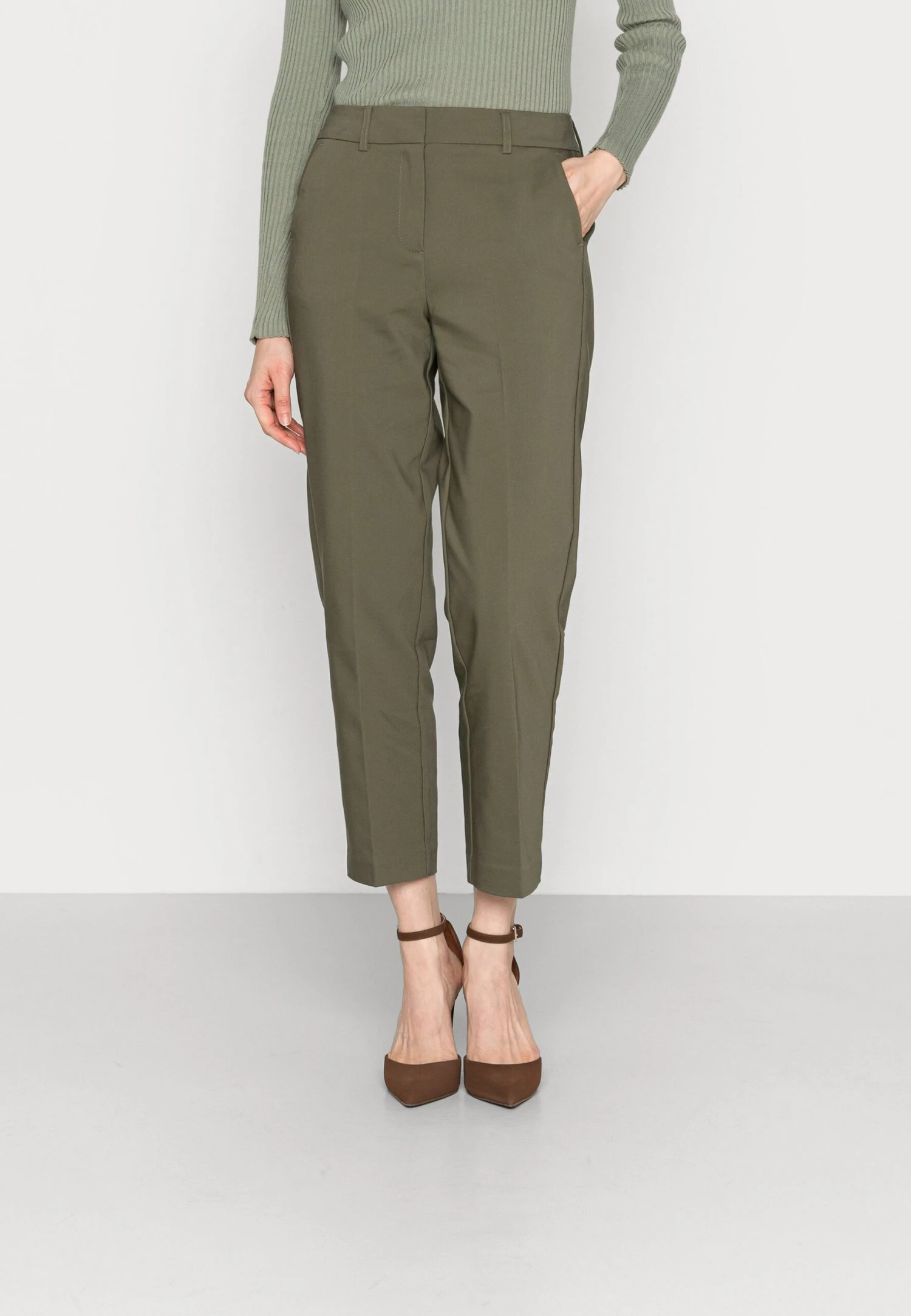 Anna Field Chino - Dark Green 1 Anna Field Chino - Dark Green