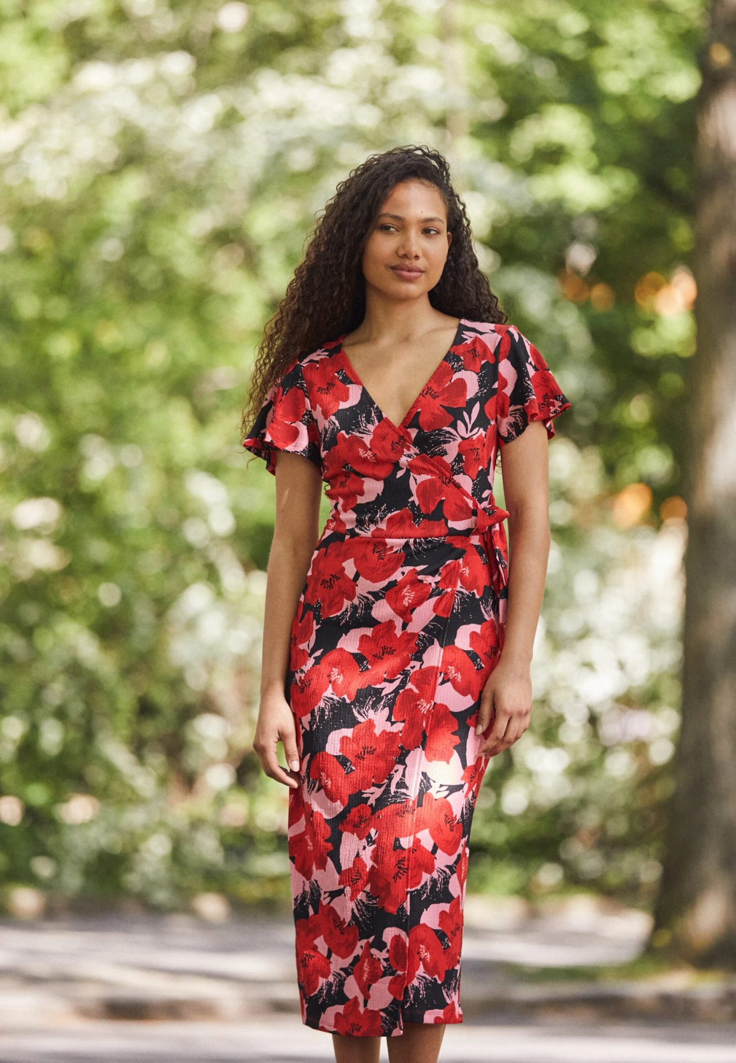 Anna Field Jurk - Red/Pink 1 Anna Field Jurk - Red/Pink