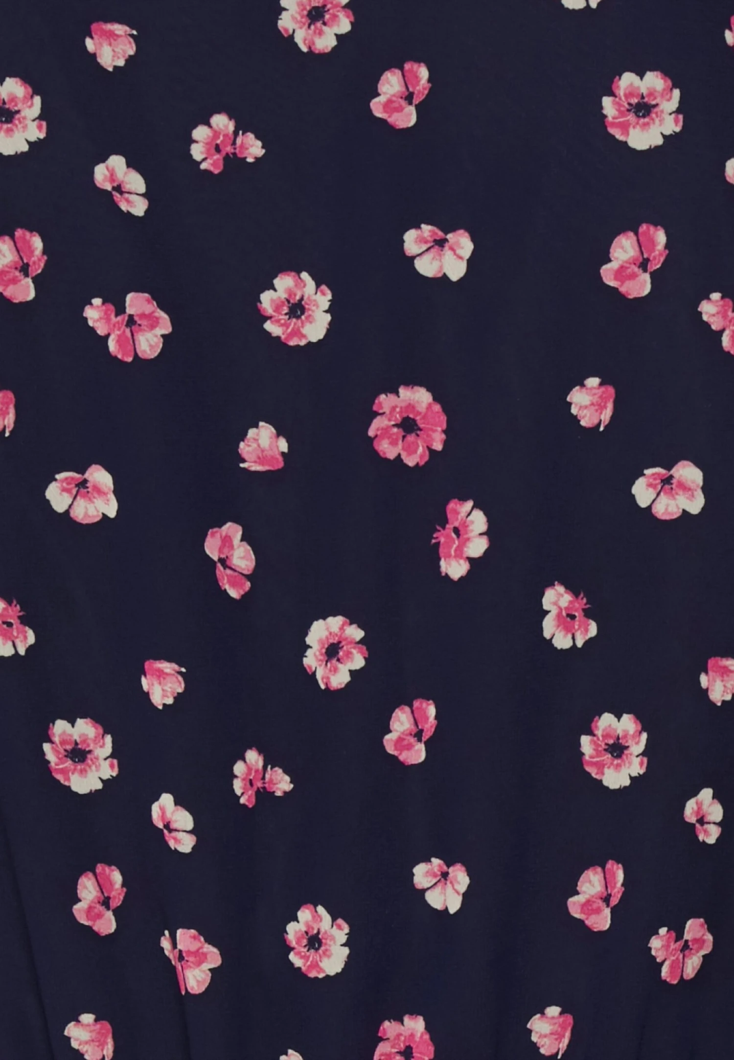 Anna Field V-Neck Sleeve Dress- Jurk - Dark Blue/Pink 6 Anna Field V-Neck Sleeve Dress- Jurk - Dark Blue/Pink - Afbeelding 6