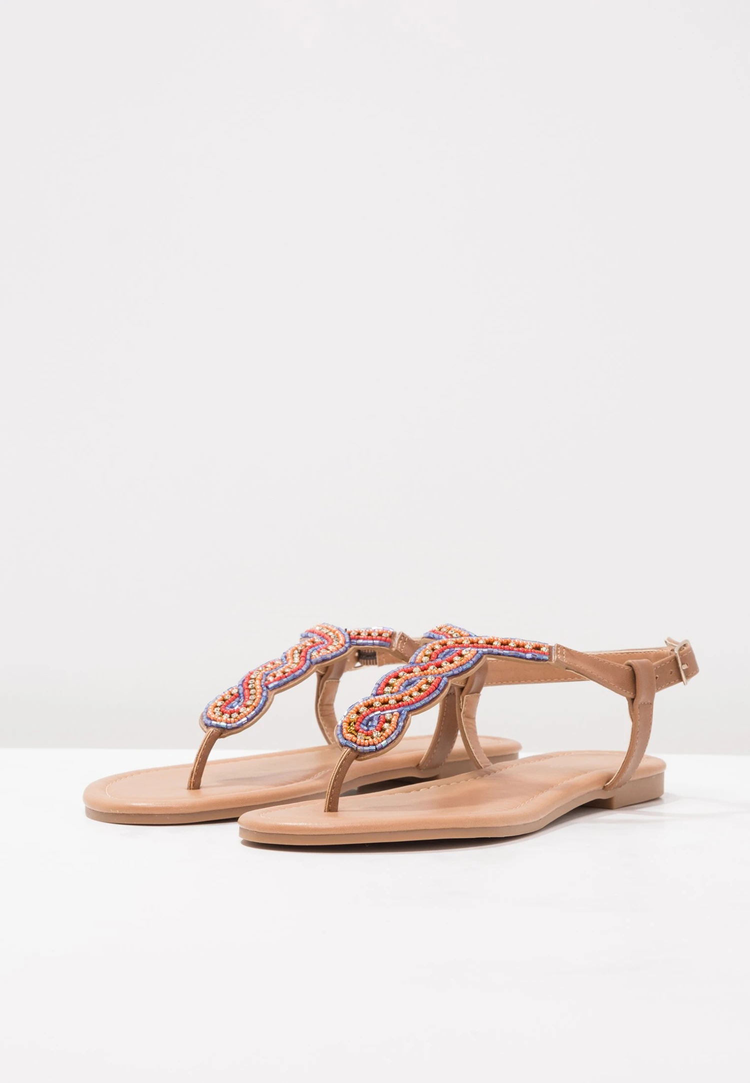 Anna Field Teensandalen - Brown 4 Anna Field Teensandalen - Brown - Afbeelding 4