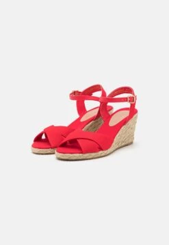 Anna Field Sandalen Met Sleehak - Red -Anna Field Winkel b5e9aa11bf55419990fd579edbc7abaa