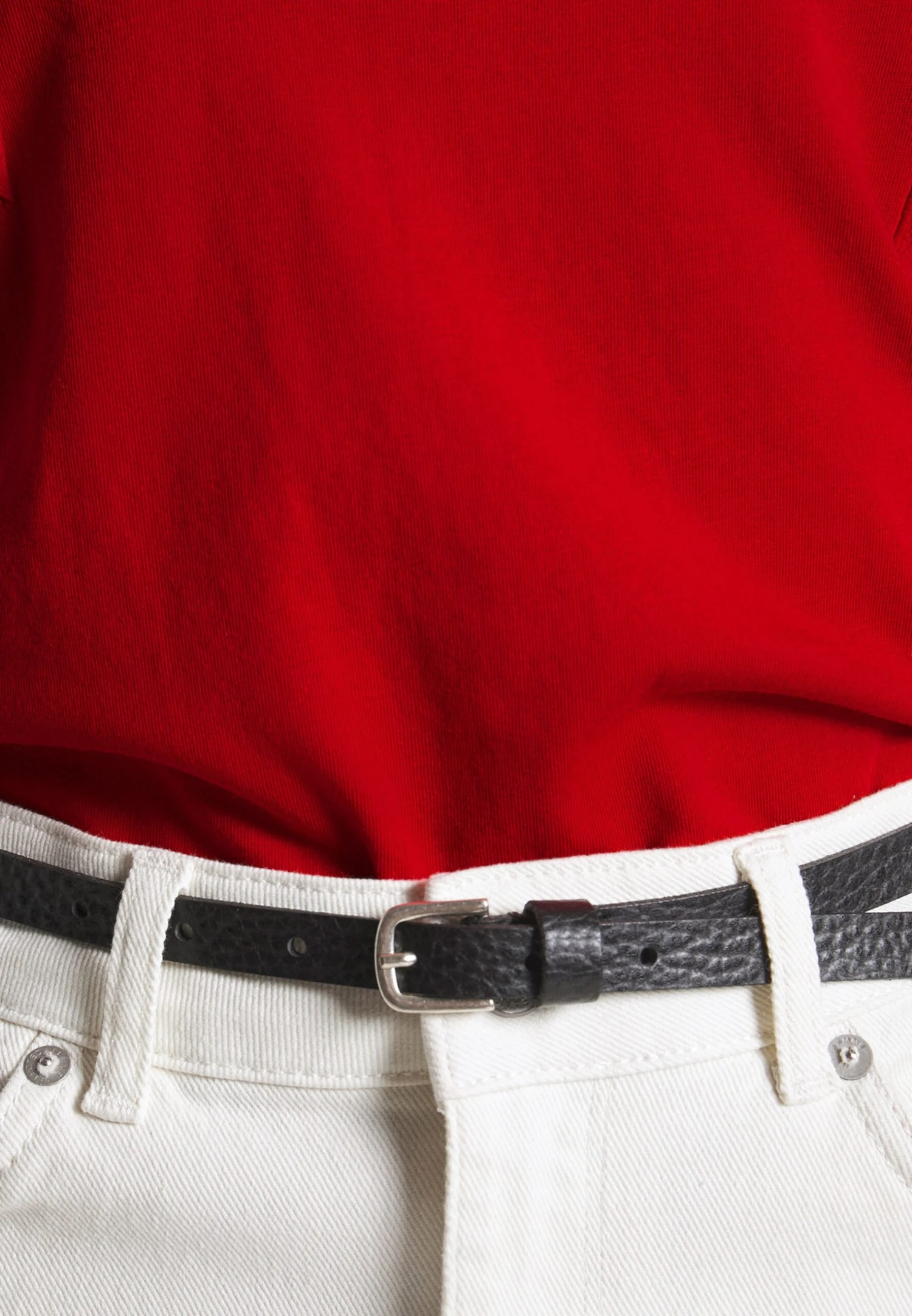 Anna Field T-Shirt Basic - Dark Red 7 Anna Field T-Shirt Basic - Dark Red - Afbeelding 7