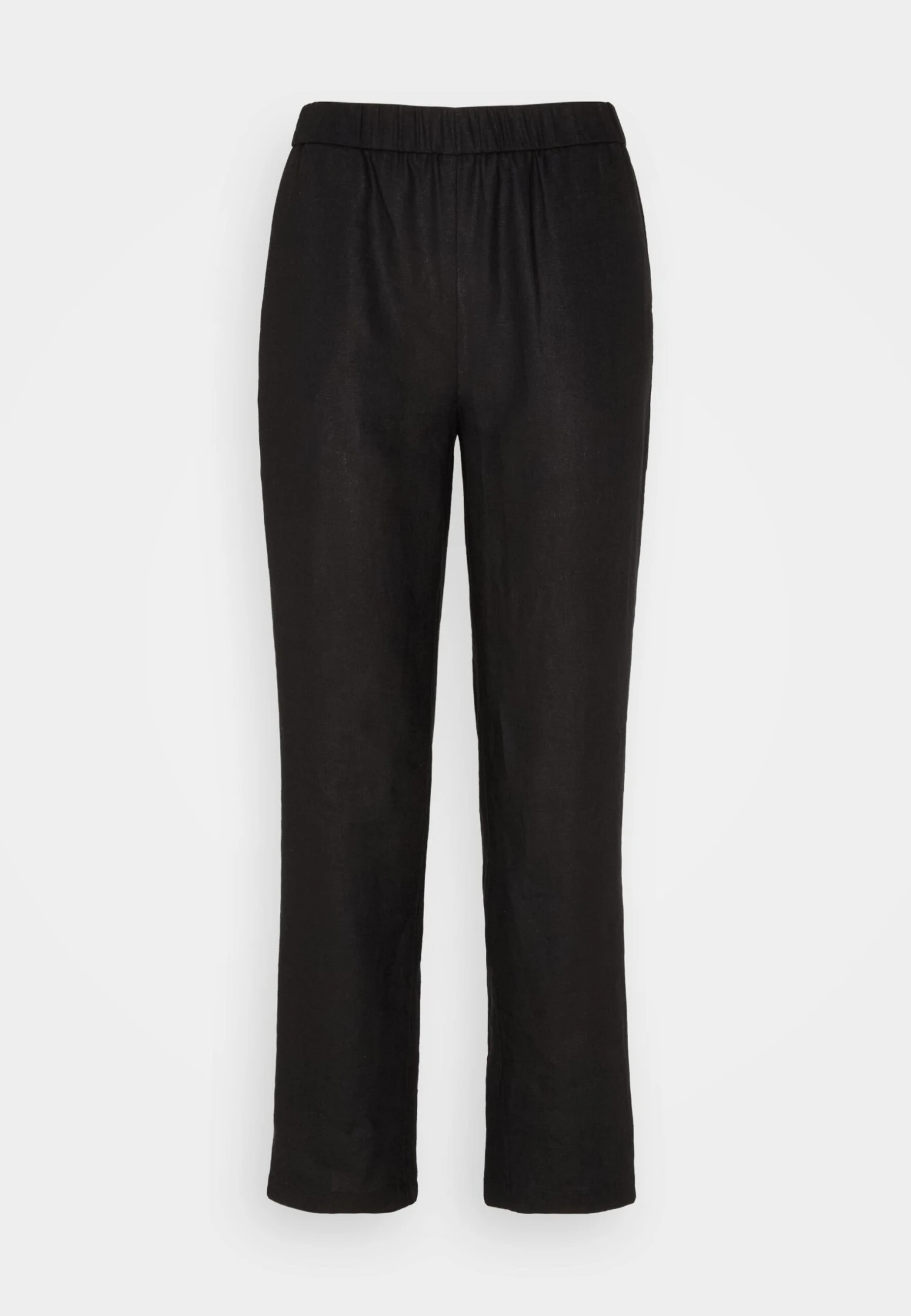 Anna Field Linen Mix - Broek - Black 5 Anna Field Linen Mix - Broek - Black - Afbeelding 5