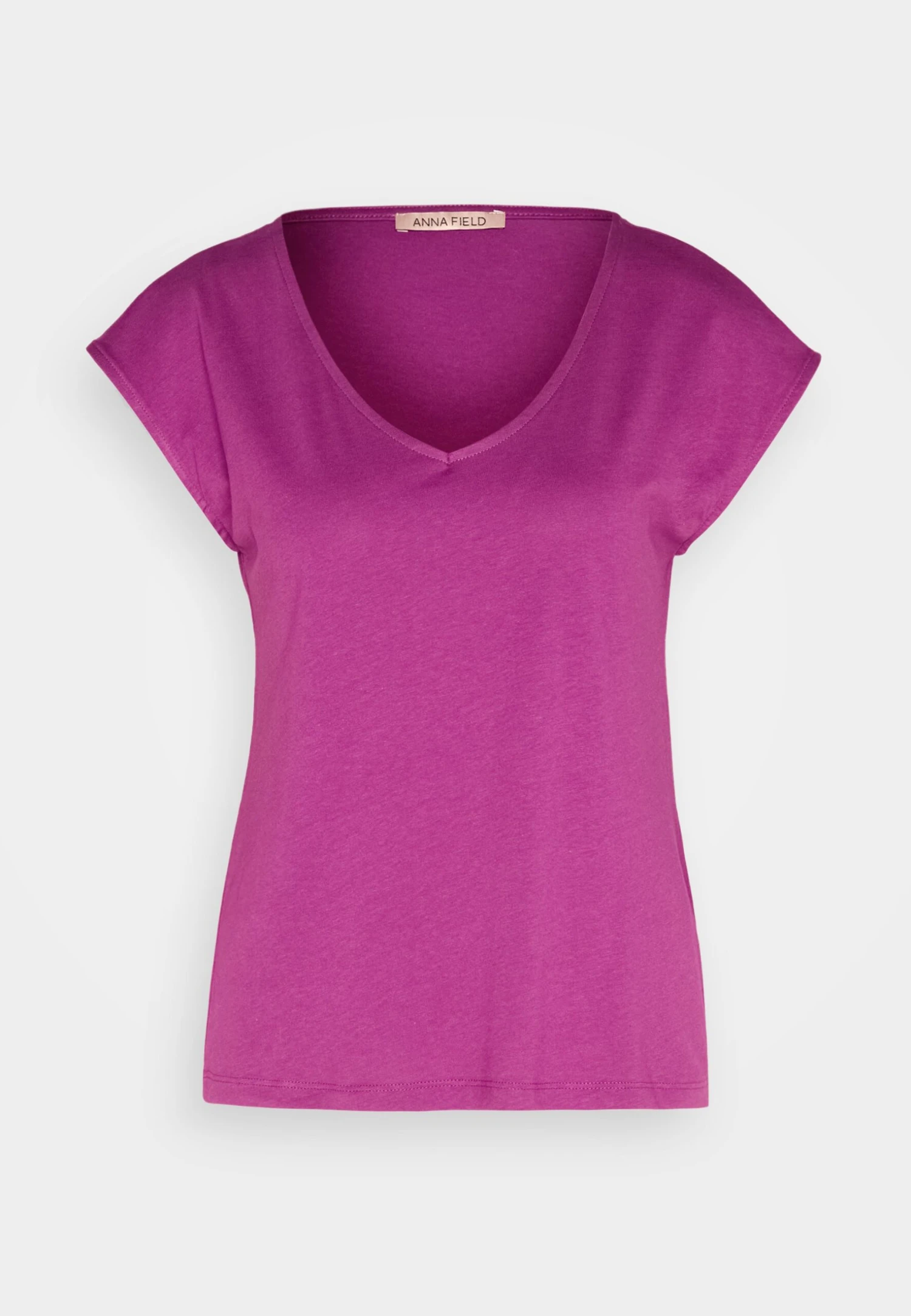 Anna Field T-Shirt Basic - Purple 5 Anna Field T-Shirt Basic - Purple - Afbeelding 5
