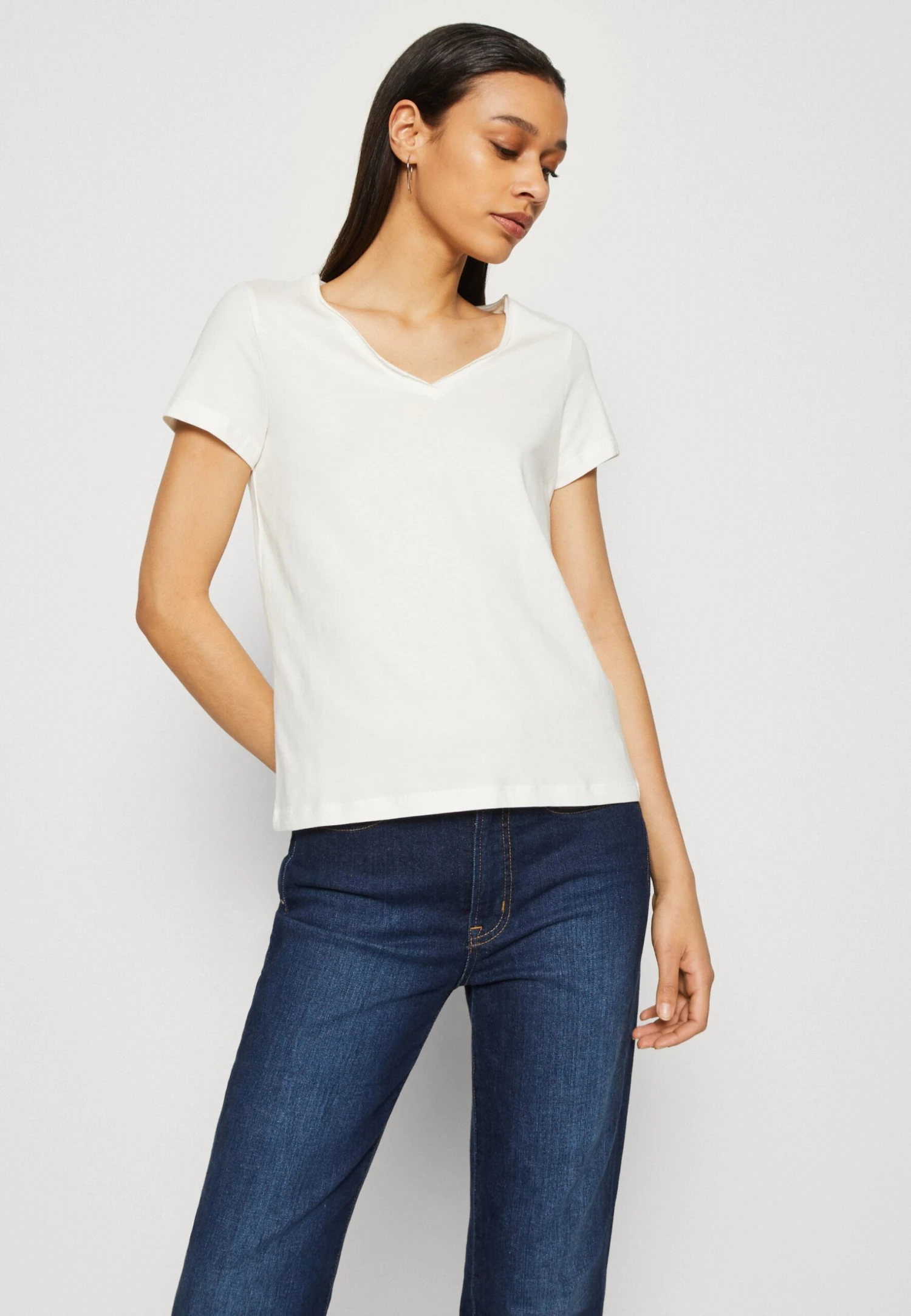 Anna Field 3 Pack- T-Shirt Basic - Dark Yellow/Purple/White 6 Anna Field 3 Pack- T-Shirt Basic - Dark Yellow/Purple/White - Afbeelding 6