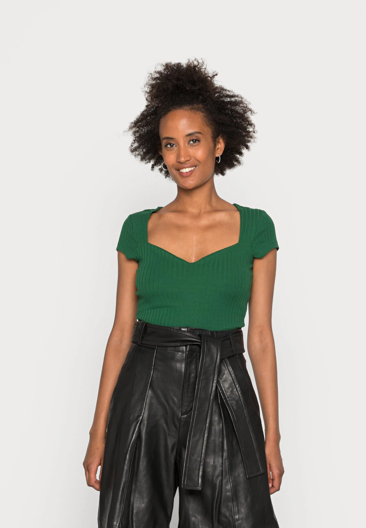 Anna Field T-Shirt Print - Green 1 Anna Field T-Shirt Print - Green