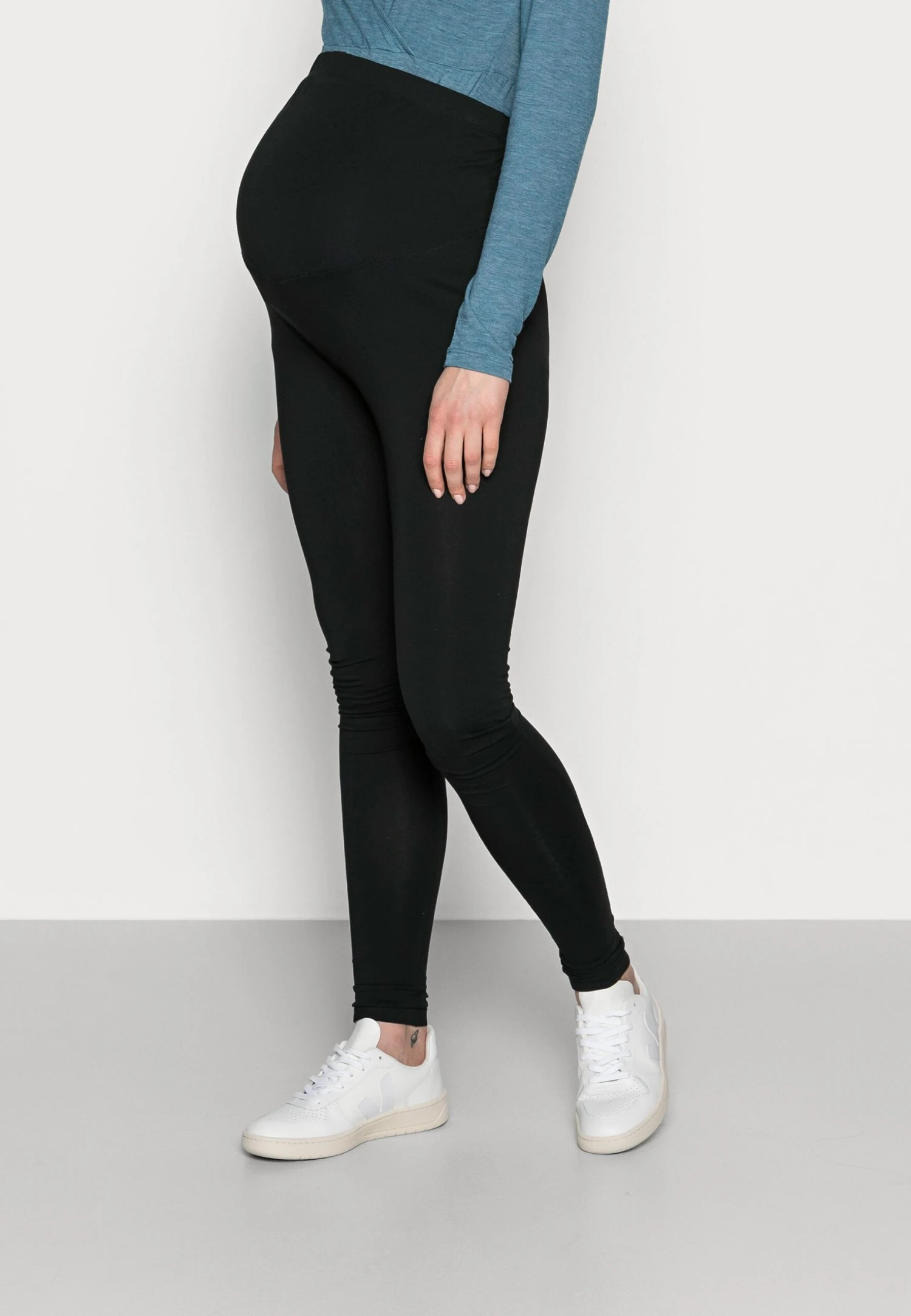 7/8 Length Maternity Leggings 2 Pack - Legging - Black 4 7/8 Length Maternity Leggings 2 Pack - Legging - Black - Afbeelding 4