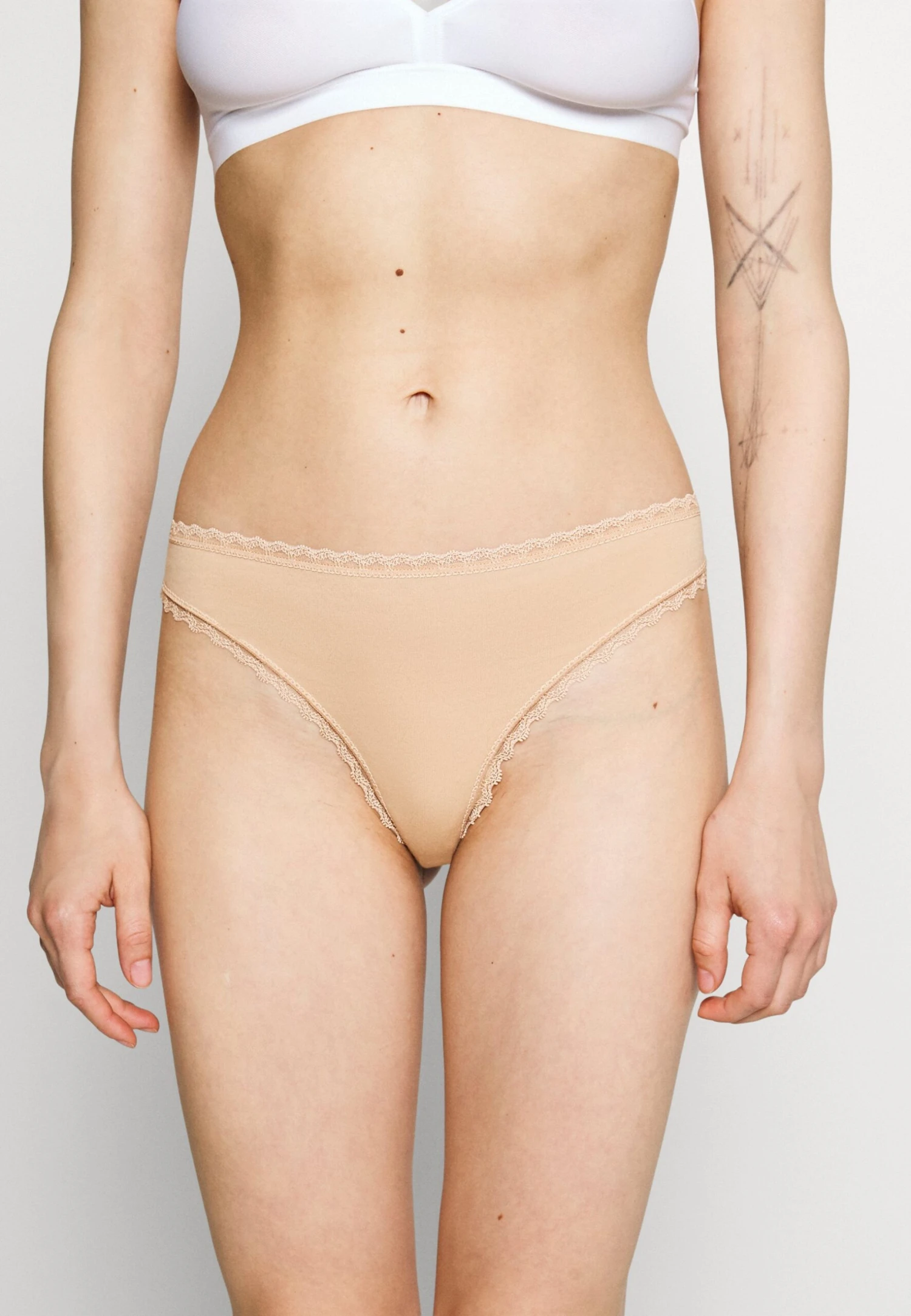 Anna Field 5 Pack - String - Black/White/Nude 5 Anna Field 5 Pack - String - Black/White/Nude - Afbeelding 5