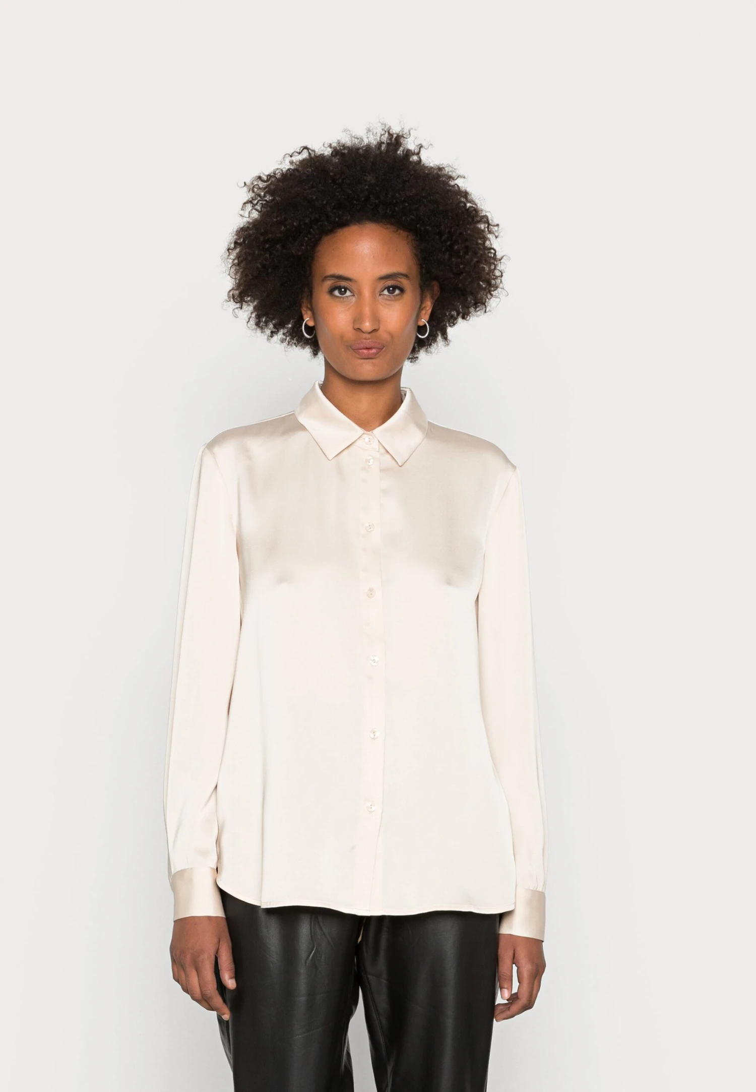 Anna Field Overhemdblouse - Nude 1 Anna Field Overhemdblouse - Nude