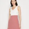 Anna Field Jerseyjurk - White/Pink