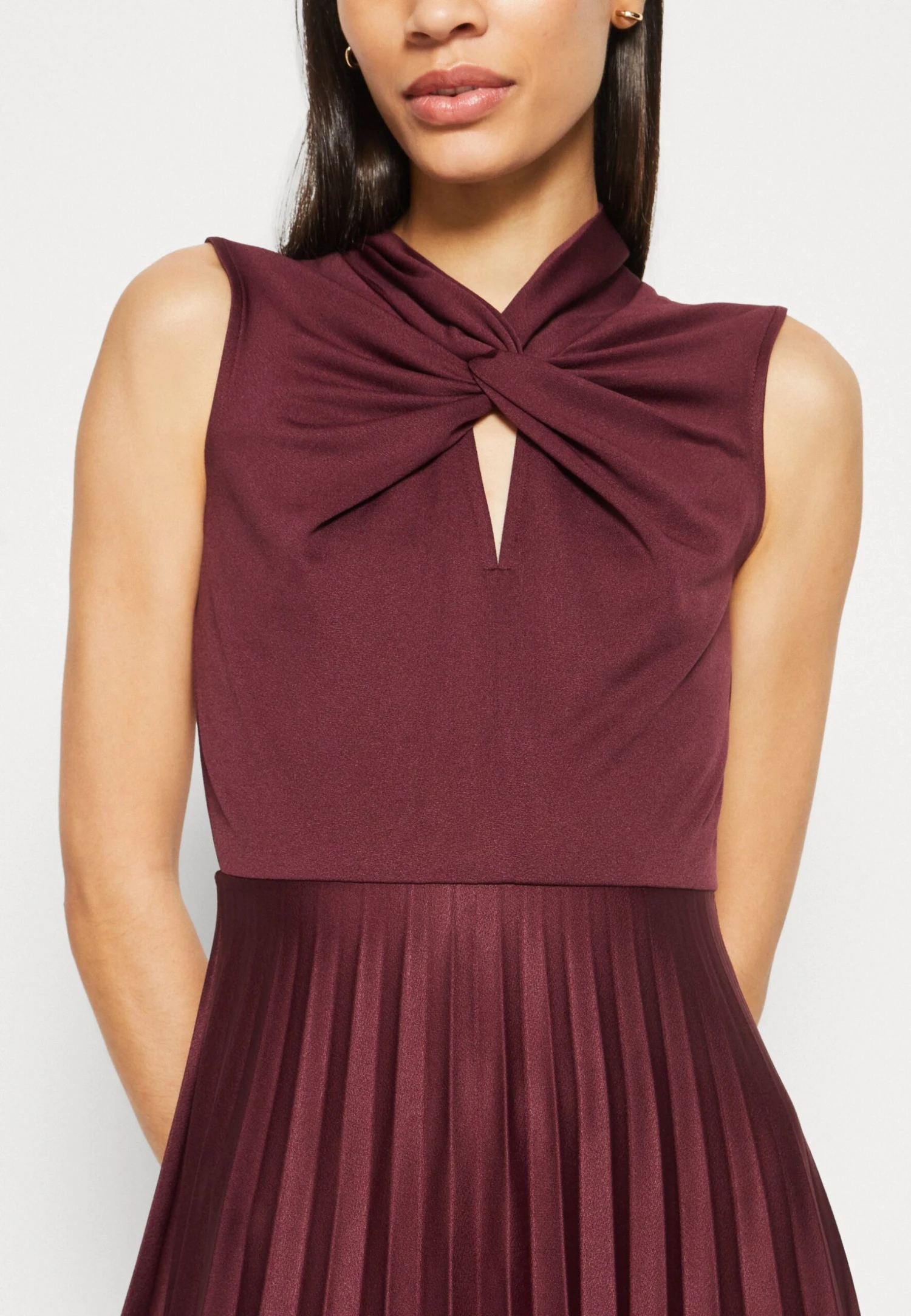 Anna Field Jerseyjurk - Bordeaux 6 Anna Field Jerseyjurk - Bordeaux - Afbeelding 6