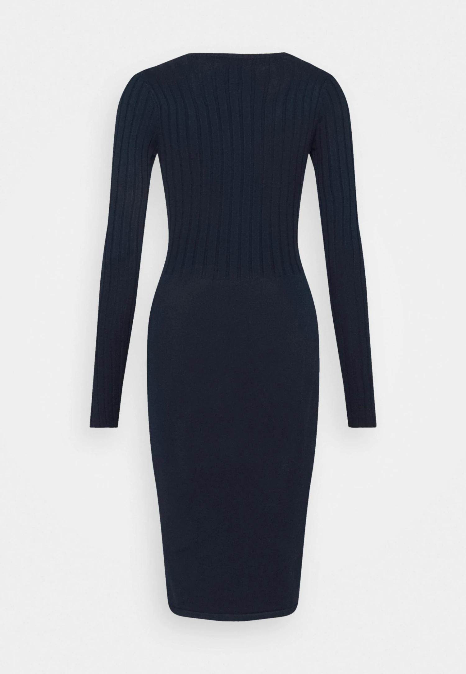 Anna Field Crew Ausschnitt Ripp Top Bodycon Mini Strickkleid - Etui-Jurk - Dark Blue 7 Anna Field Crew Ausschnitt Ripp Top Bodycon Mini Strickkleid - Etui-Jurk - Dark Blue - Afbeelding 7