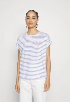 Anna Field Placed Stripe Flamingo Francesca- T-Shirt Print - White 9 Anna Field Placed Stripe Flamingo Francesca- T-Shirt Print - White -Anna Field Winkel c97cfd78bd3d49aea404fd5940848568