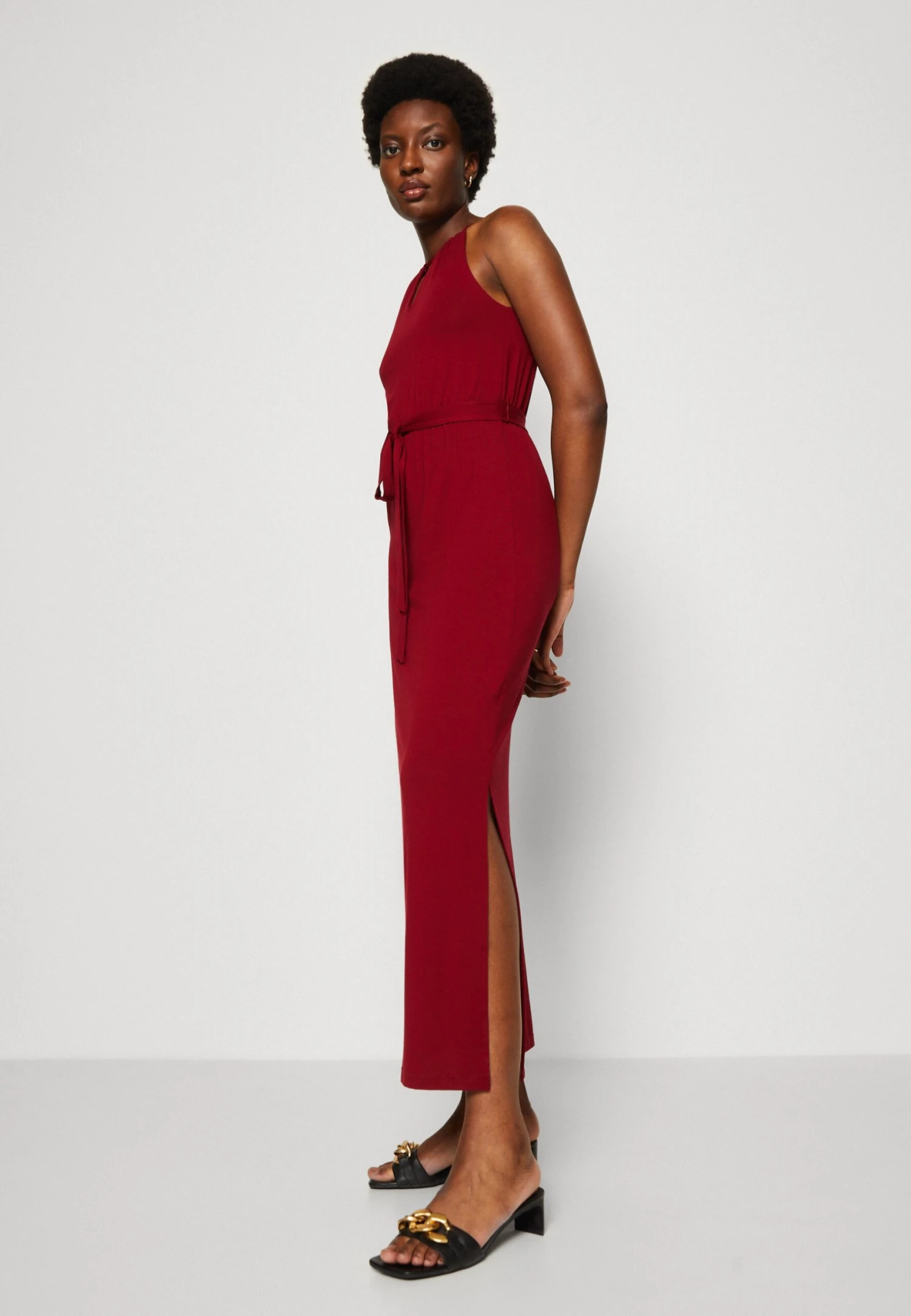 Anna Field Maxi-Jurk - Dark Red 4 Anna Field Maxi-Jurk - Dark Red - Afbeelding 4